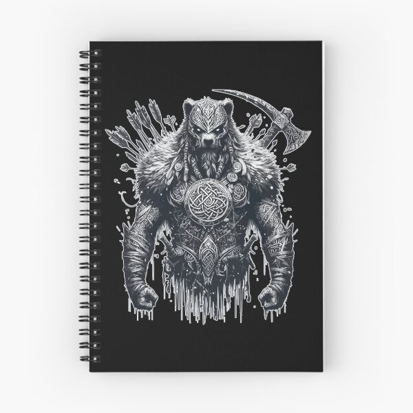 Item preview, Vintage Viking Warrior Bear designed and sold by TomFrontierArt.