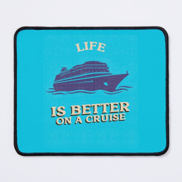 Item preview, Life Is Better On a Cruise World Traveler designed and sold by PositivelyPrinted.