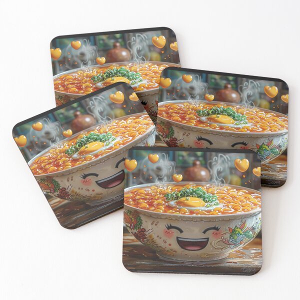 Item preview, Hot and Sour Noodles with Cartoon Characters designed and sold by AI Gizmo.