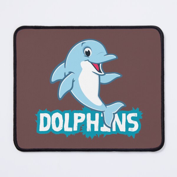 Item preview, Ride the Wave: Dolphins NRL Cartoon Power! designed and sold by petpuppymania.