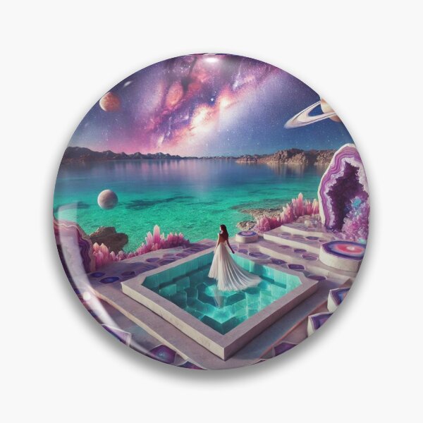 Item preview, Celestial Beauty: Purple Geodes and Cosmic Elegance designed and sold by Meta2Physical.