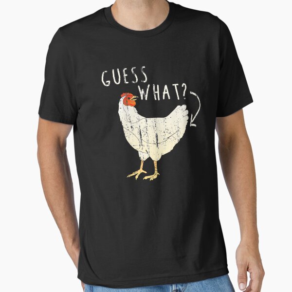 Aperçu de l'œuvre Devinez quel poulet Butt créée et vendue par T-ShirtTech.