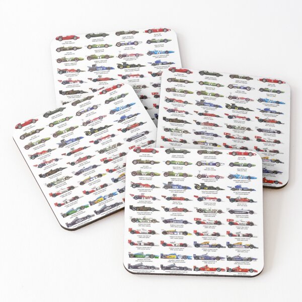 Item preview, Vintage f1 Cars designed and sold by NCMDesign.
