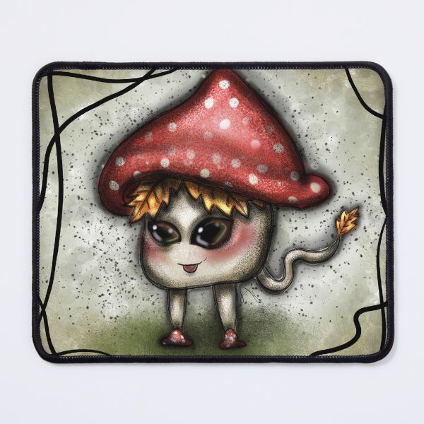 Item preview, Cute mushroom creature designed and sold by Aileen-Lights.