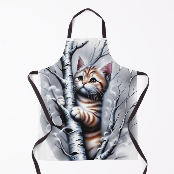 Item preview, "Intrigued Look: The Cat on the Birch" designed and sold by CHRIST5000.
