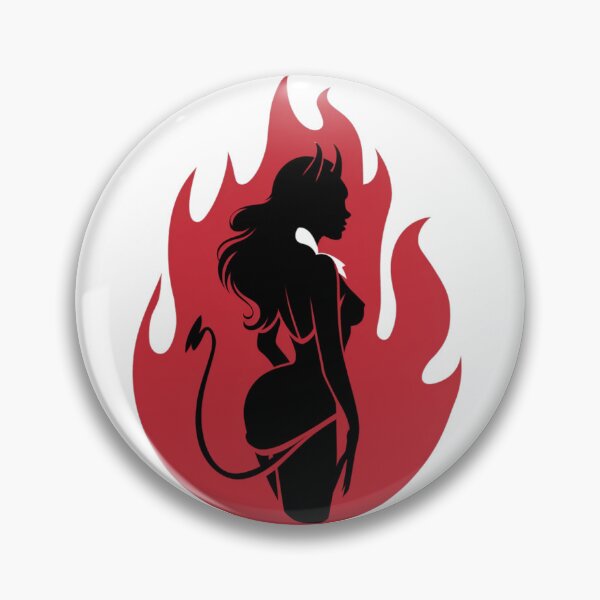 Item preview, Devil on fire designed and sold by FusiTink.