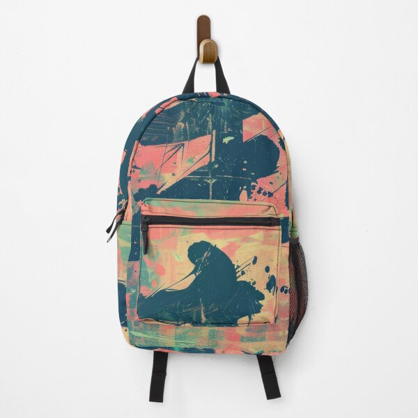 Item preview, Vibrant "NATURE" Calligraphy with Splashed Paint Effect designed and sold by AI Gizmo.