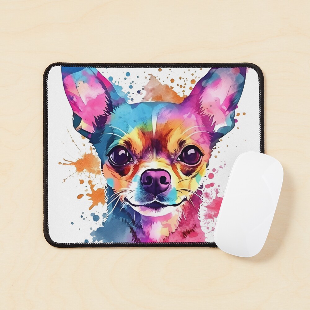 Chihuahua | Colorful Watercolor Design #3 Sticker