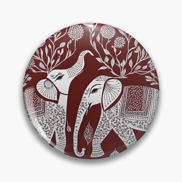 Item preview, Warli Elephant design designed and sold by Chirayu1111.