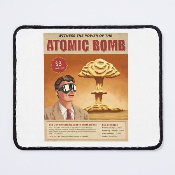 Item preview, Atomic Bomb designed and sold by IanBakerToons.