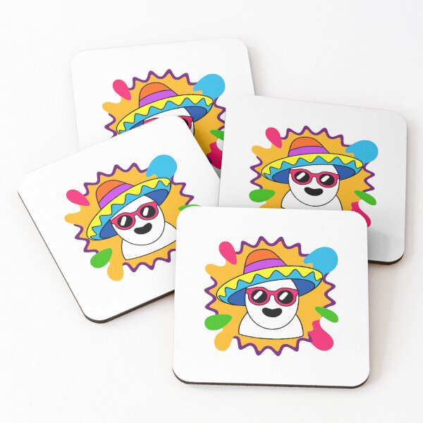 Item preview, Sombrero Ghost Boo: Cool & Spooky Splash Art designed and sold by Colorful-Garden.