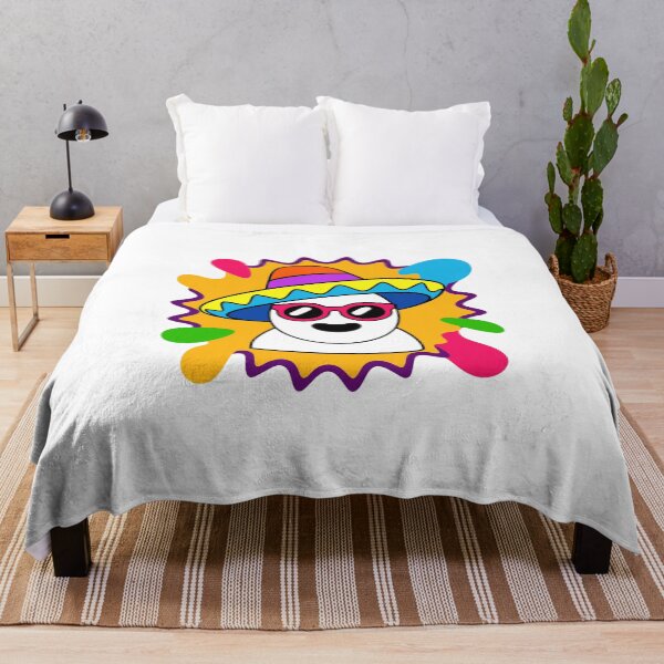 Item preview, Sombrero Ghost Boo: Cool & Spooky Splash Art designed and sold by Colorful-Garden.
