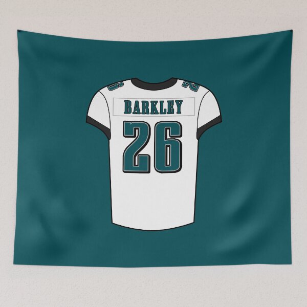 Item preview, Saquon Barkley Away Jersey designed and sold by designsheaven.