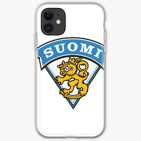 Finland Hockey Emblem iPhone Soft Case