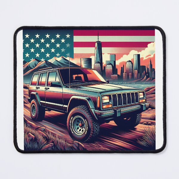 Item preview, Cherokee XJ 4x4 USA offroad Vintage old school vehicle designed and sold by Off-Road-Zone.