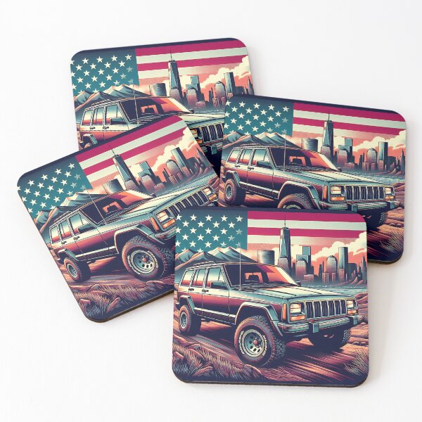 Item preview, Cherokee XJ 4x4 USA offroad Vintage old school vehicle  designed and sold by Off-Road-Zone.