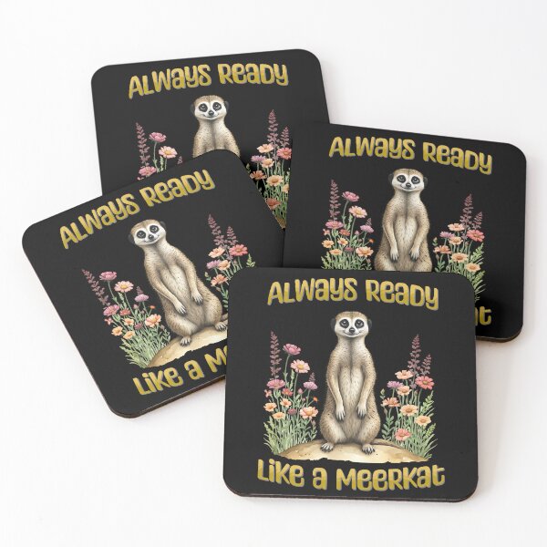 Item preview, Always ready like a meerkat designed and sold by Purr95.