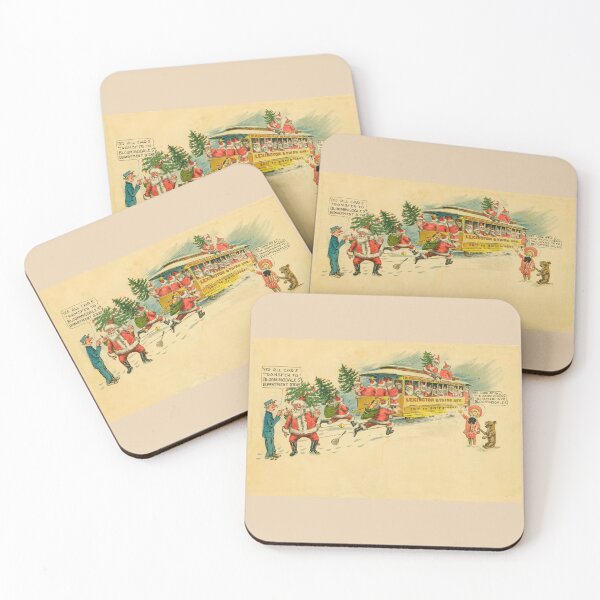 Item preview, Vintage store advertising christmas card designed and sold by stevepaint.