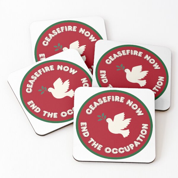 Item preview, Ceasefire Now, End the Occupation Palestine designed and sold by leftyshirts.