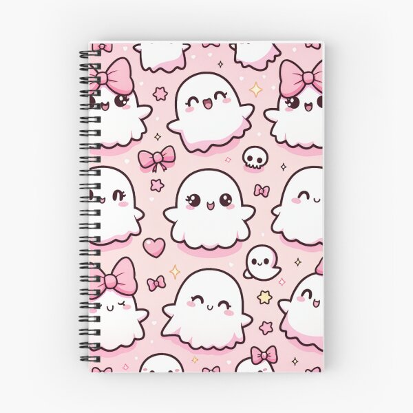 Item preview, Pink ghost with bows stickers and more designed and sold by CRandRRstickers.