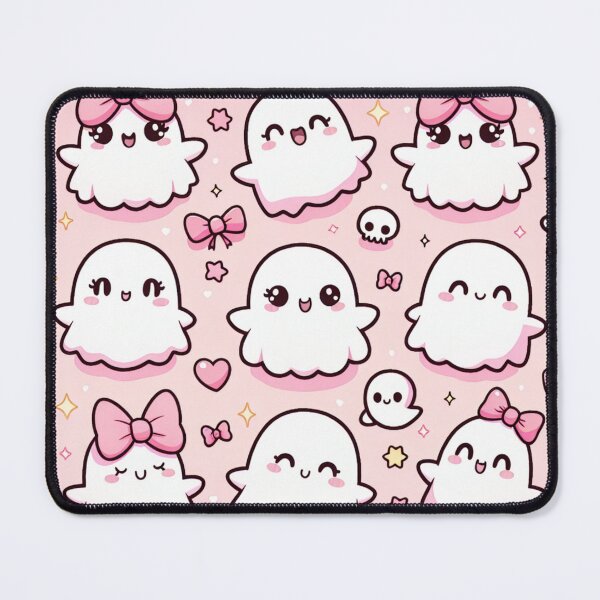 Item preview, Pink ghost with bows stickers and more designed and sold by CRandRRstickers.