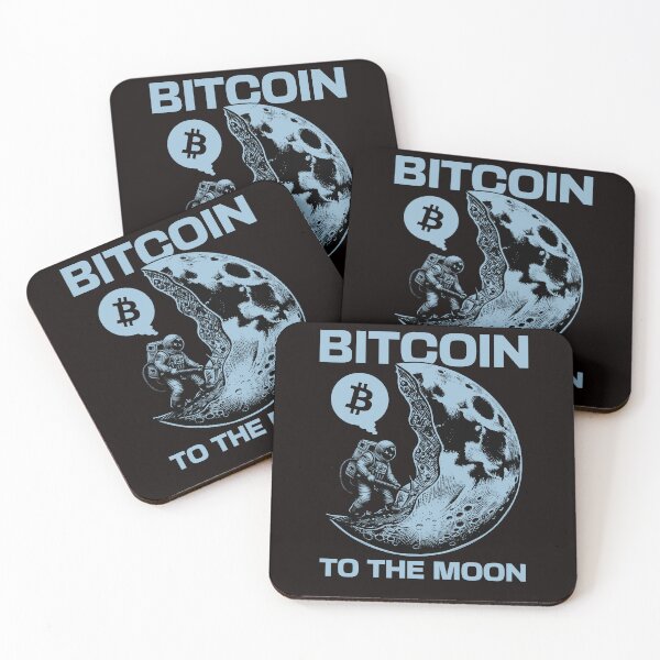 Aperçu de l'œuvre Bitcoin Cryptocurrency On Lunar Space Poster créée et vendue par Jessica  art.