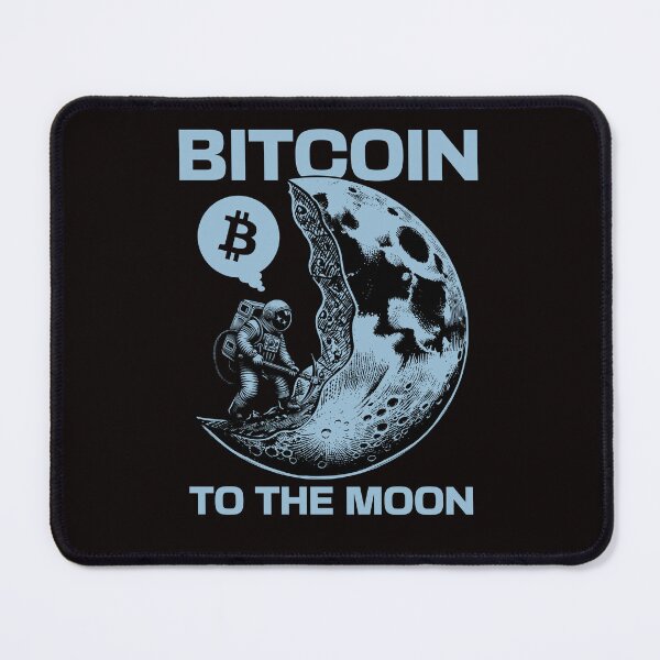 Item preview, Bitcoin Cryptocurrency On Lunar Space Poster designed and sold by Jessica  art.