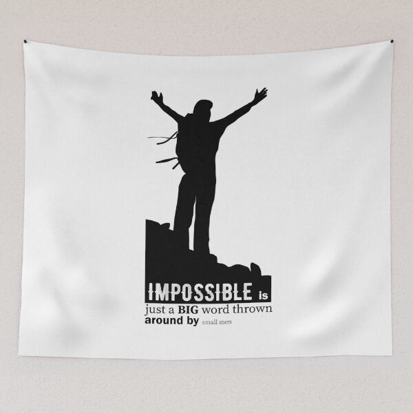 Item preview, Impossible is just a big Word designed and sold by sifo2024.