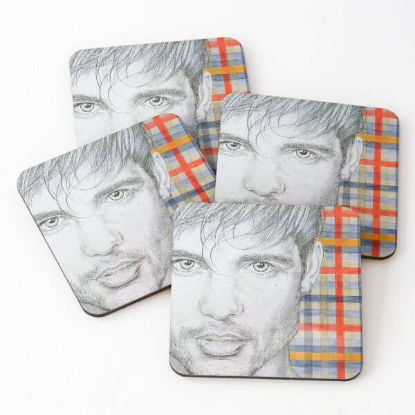 Item preview, Kris, gale male interest portrait designed and sold by WayneHowarthArt.
