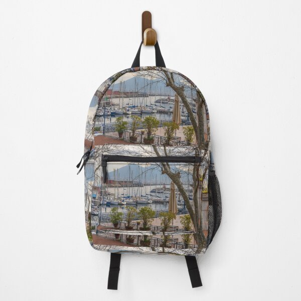 Item preview, Italy. Naples. Marina with Mount Vesuvius in the Background. designed and sold by vadim19.