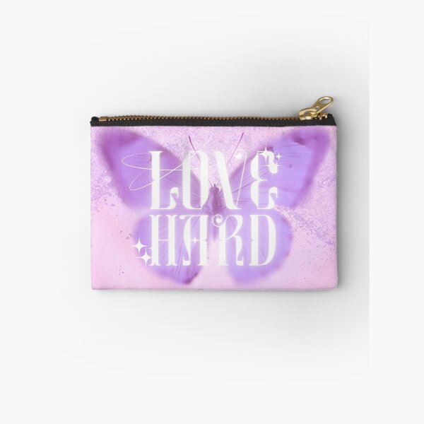 Item preview, Y2k love hard butterfly pink purple  designed and sold by pinkuardesign.