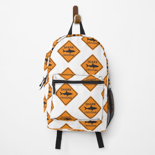 Item preview, Caution Sign - Shark Crossing designed and sold by CritterFish.