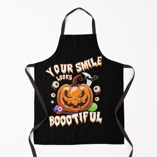 Item preview, Vintage Pumpkin Face Jackolantern Halloween Boootiful Smile designed and sold by BongsEmporium.