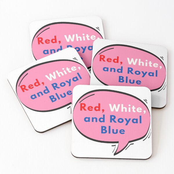 Item preview, Red, White, and Royal Blue quote designed and sold by broadwaygirl142.