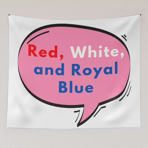 Item preview, Red, White, and Royal Blue quote designed and sold by broadwaygirl142.