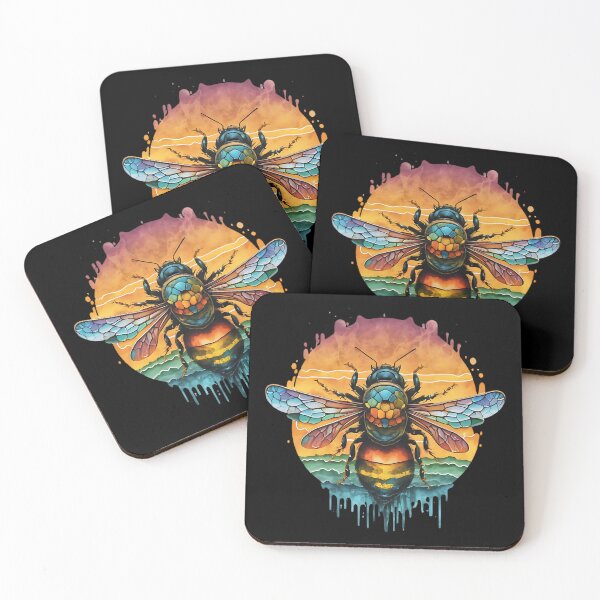 Item preview, Mosaic-wings bee designed and sold by Ann Miu Deluxe.
