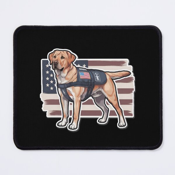 Item preview, Never forget - Patriot Day - k9 rescue Labrador dog designed and sold by The Knick Knack Nook.