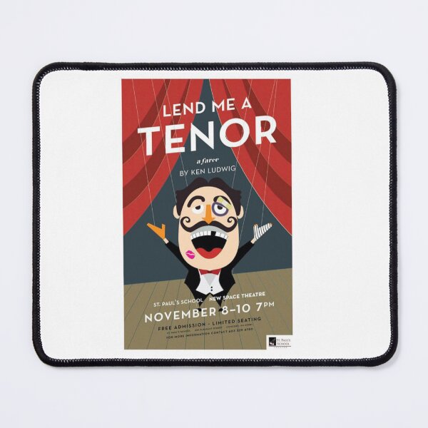 Item preview, Lend me a Tenor vintage poster designed and sold by IanBakerToons.