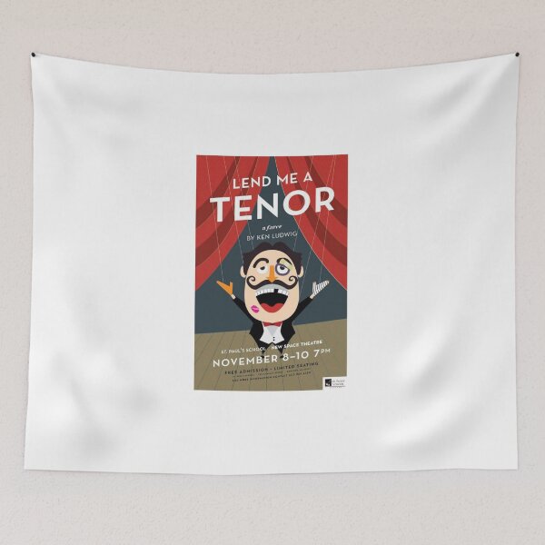 Item preview, Lend me a Tenor vintage poster designed and sold by IanBakerToons.