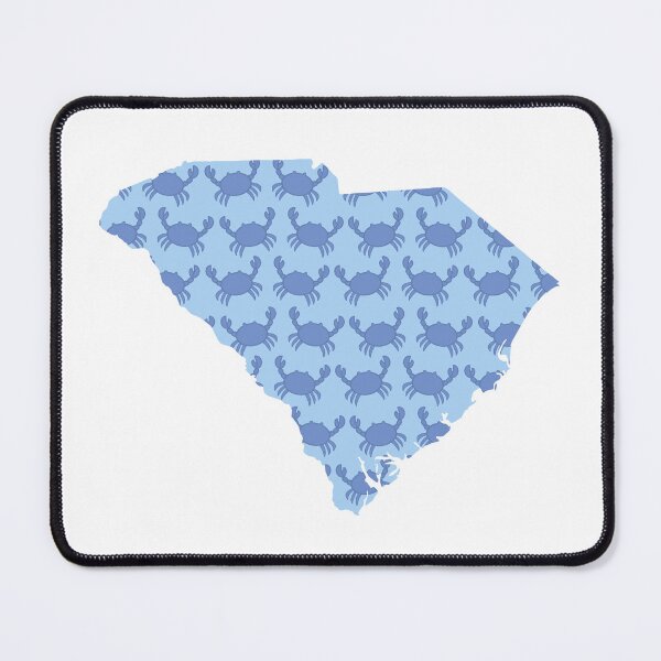 Item preview, South Carolina Blue Crab Sticker designed and sold by carrymyheartdesigns.
