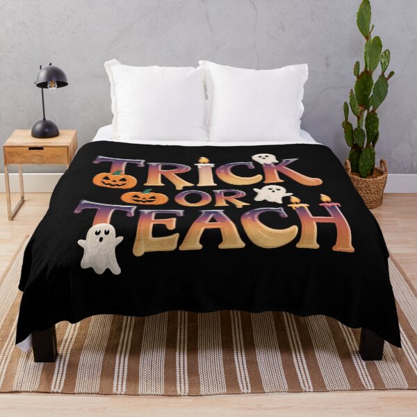 Item preview, Teacher Halloween Trick Or Teach Cute Ghost Coffee Pumpkins designed and sold by BayBoutique.