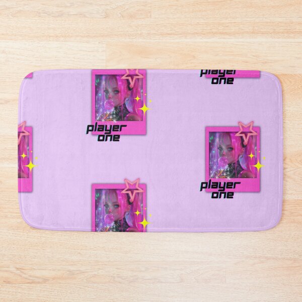 Item preview, Y2k girl pink photo player one designed and sold by pinkuardesign.