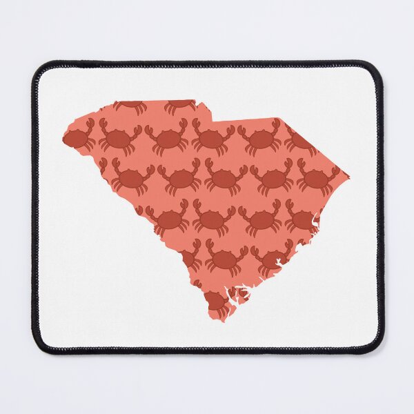 Item preview, South Carolina Crab Sticker designed and sold by carrymyheartdesigns.