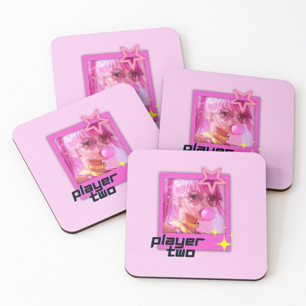 Item preview, Y2k girl pink photo player two designed and sold by pinkuardesign.