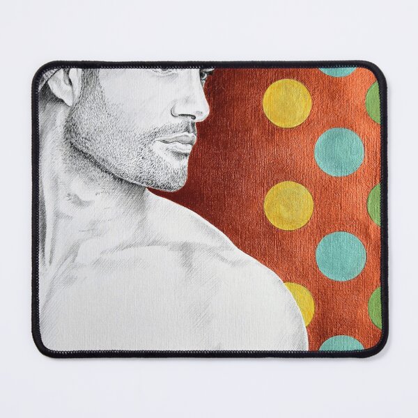 Item preview, Scott, gay male portrait designed and sold by WayneHowarthArt.