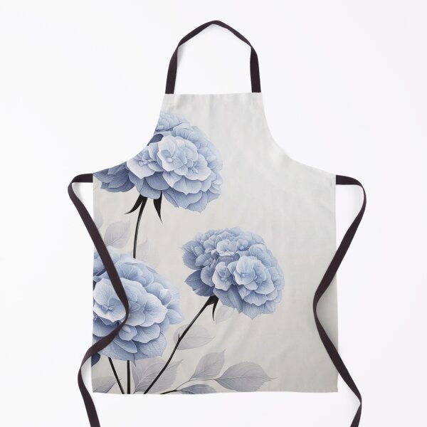 Item preview, Trio of Light Blue Hydrangea Blossoms designed and sold by burbankdesigns.