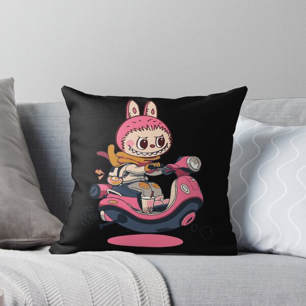 Item preview, Labubu cute monster pink  designed and sold by retrippy.