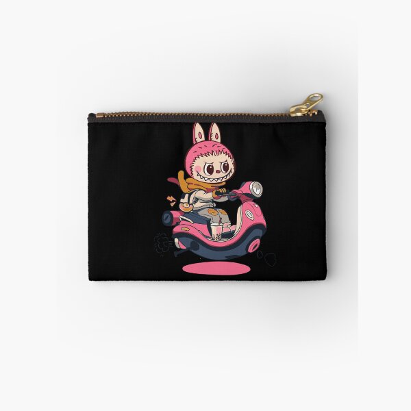 Item preview, Labubu cute monster pink  designed and sold by retrippy.