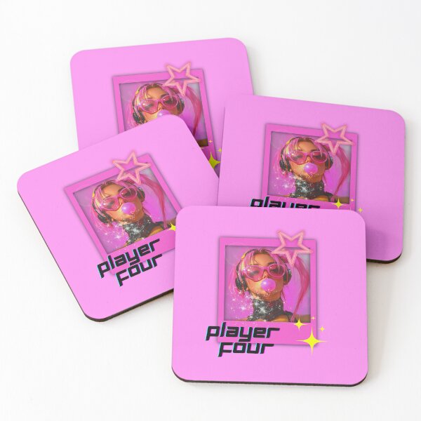 Item preview, Y2k girl pink photo player four designed and sold by pinkuardesign.