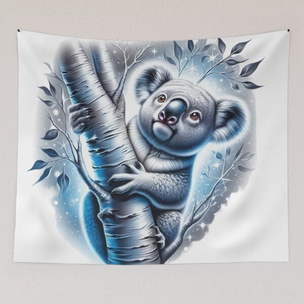 Item preview, ":The Koala on the Eucalyptus" designed and sold by CHRIST5000.
